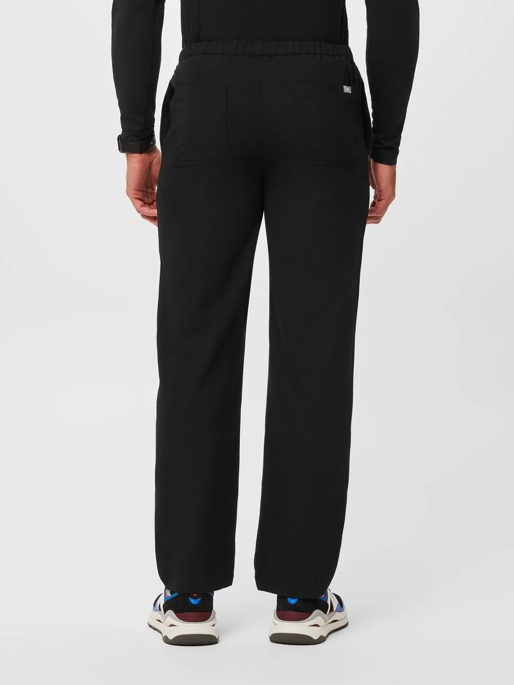 FIGS Technical Collection Men's Pisco Basic Scrub Pants Black Size Large EUC